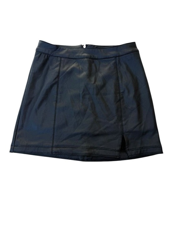 Rewash Dresses & Skirts - Z16 ReWash Faux Leather Lined Mini Skirt SzSm Like New